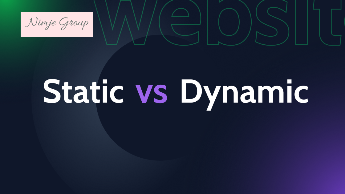 Static & Dynamic Website